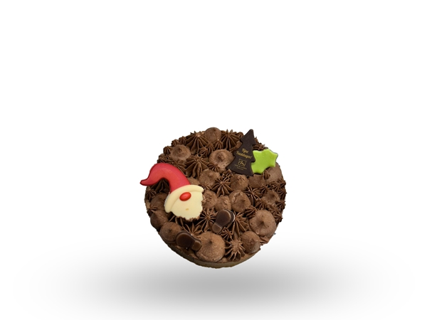 Kerst taartje choco truffel